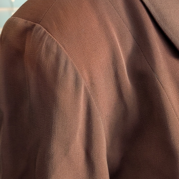 1940s Beaded Brown Suit Jacket - Picture 6 of 11